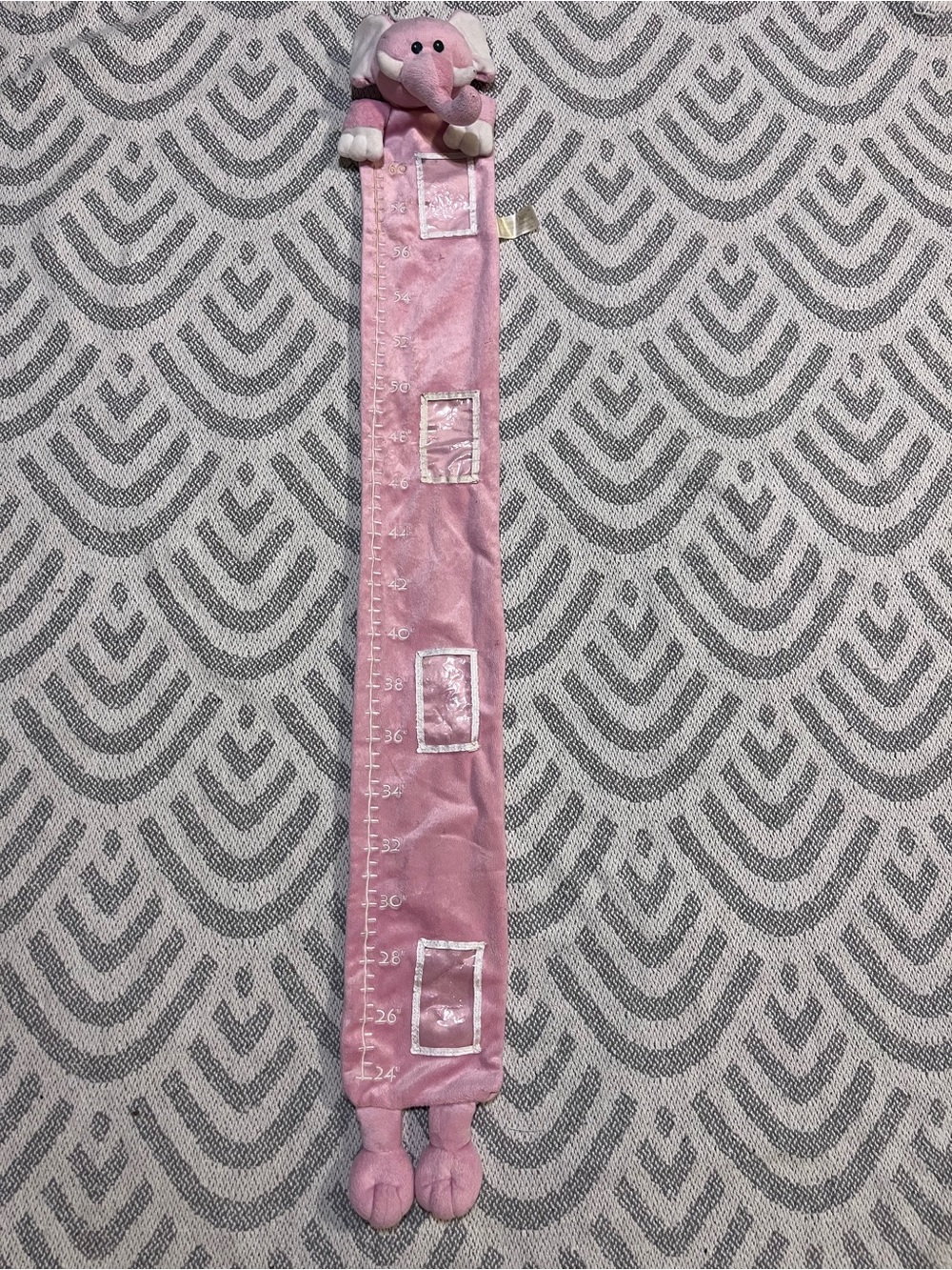 DAN DEE Collector’s Choice Pink Plush Elephant Height Chart